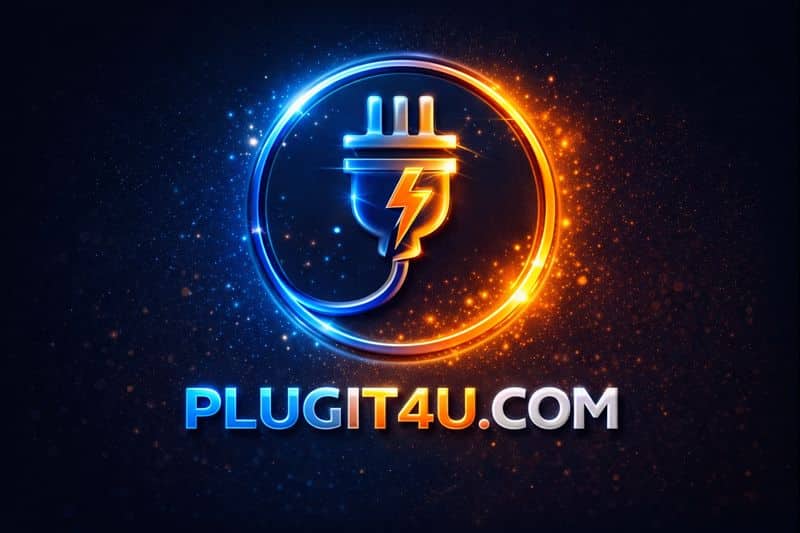 Plugit4u.com logo super cool
