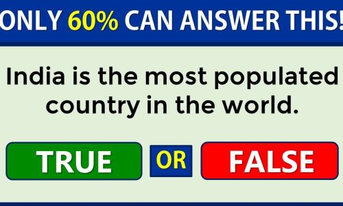 Test Your Knowledge: Country Population True or False Quiz