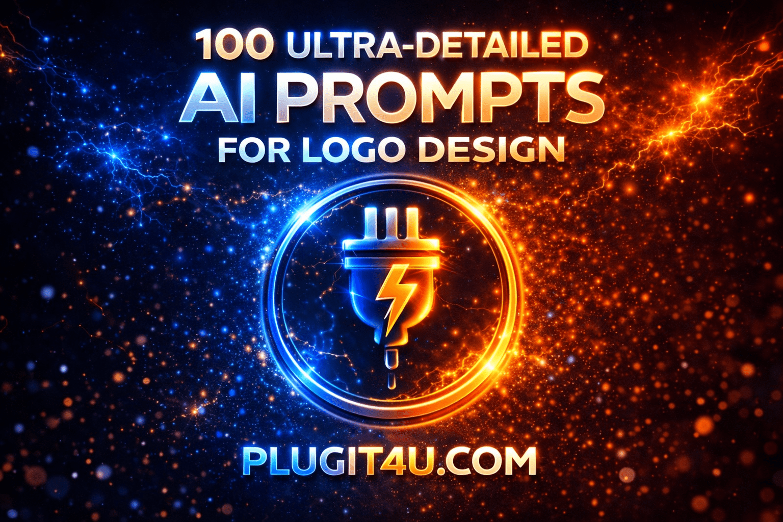 100 Ultra-Detailed, Production-Grade AI Prompts for Logo Design plugit4u image