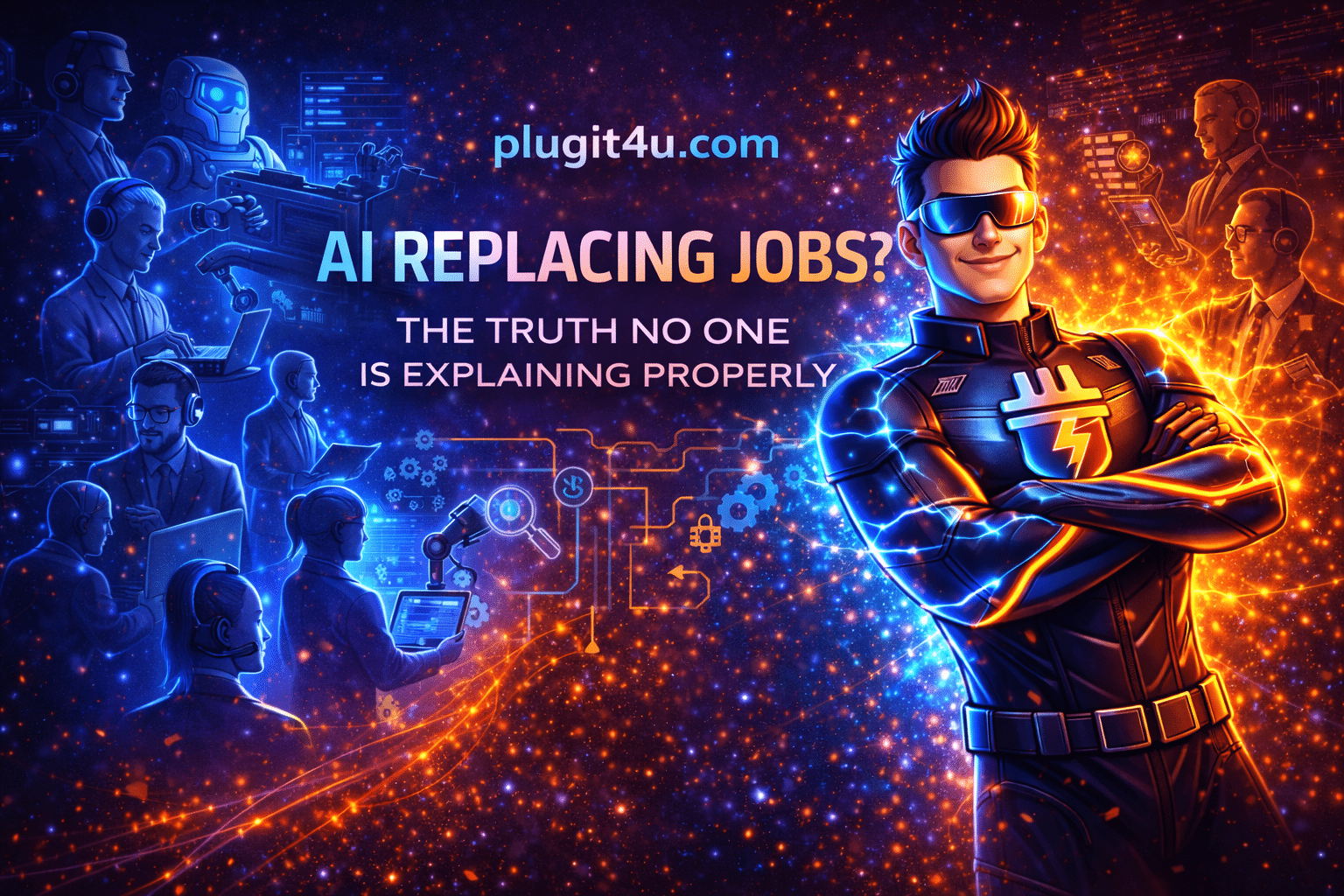 AI Replacing Jobs The Truth No One Is Explaining Properly plugit4u image