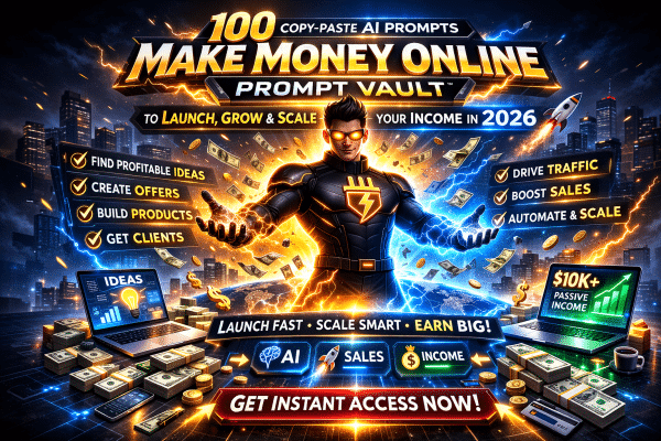 Make Money Online Prompt Vault