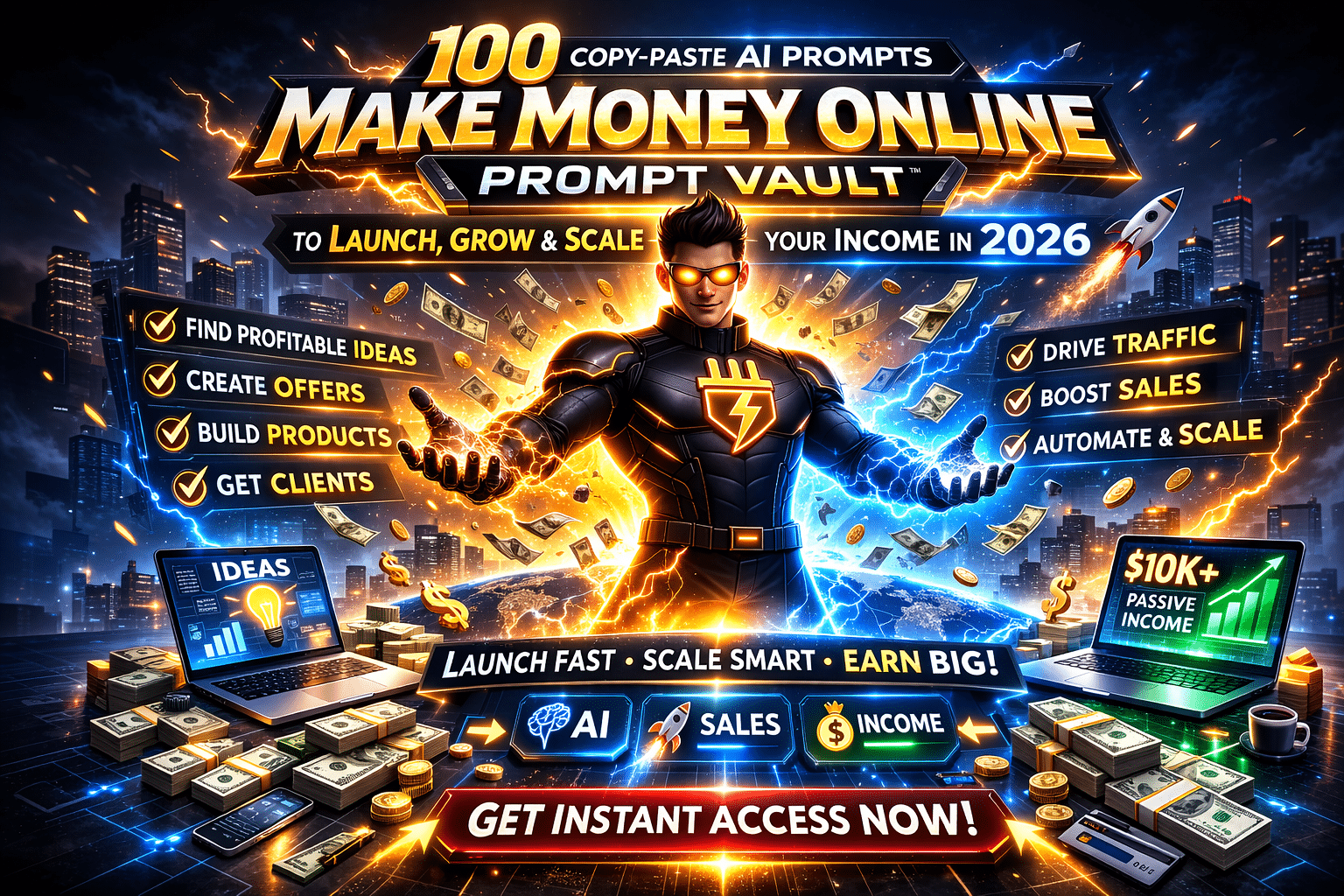 Make Money Online Prompt Vault