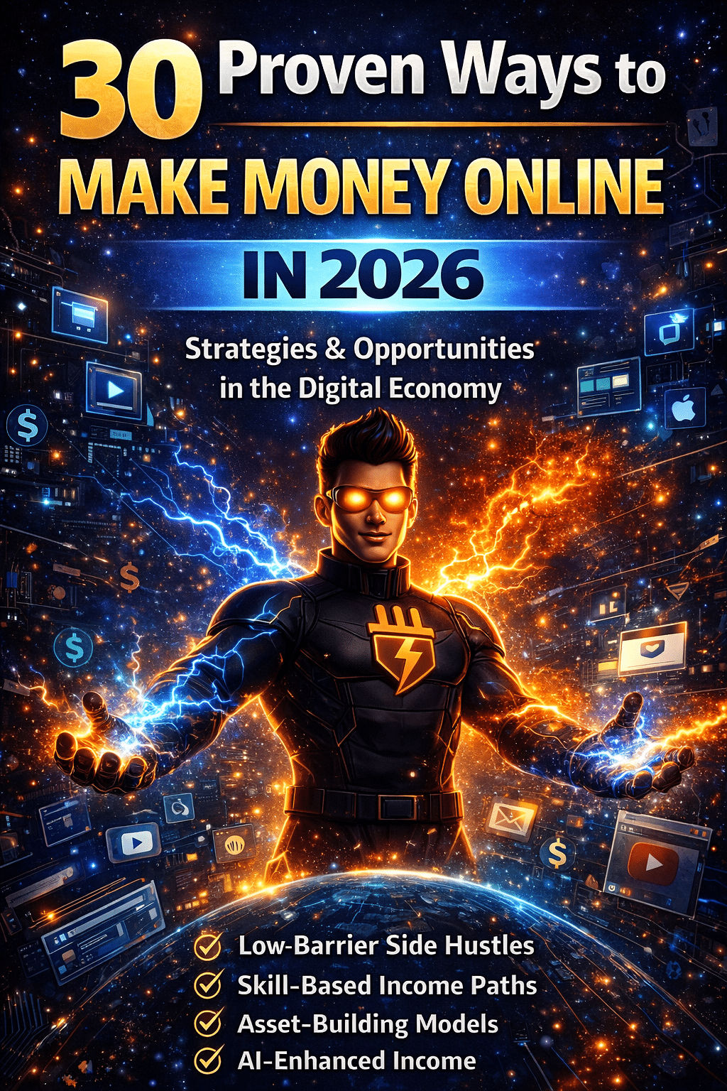 30 Proven Ways to Make Money Online in 2026 plugit4u image