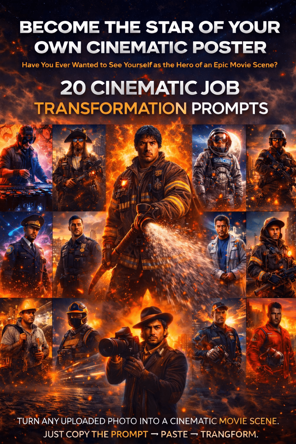 Become the Star of Your Own Cinematic Poster for plugit4u.com