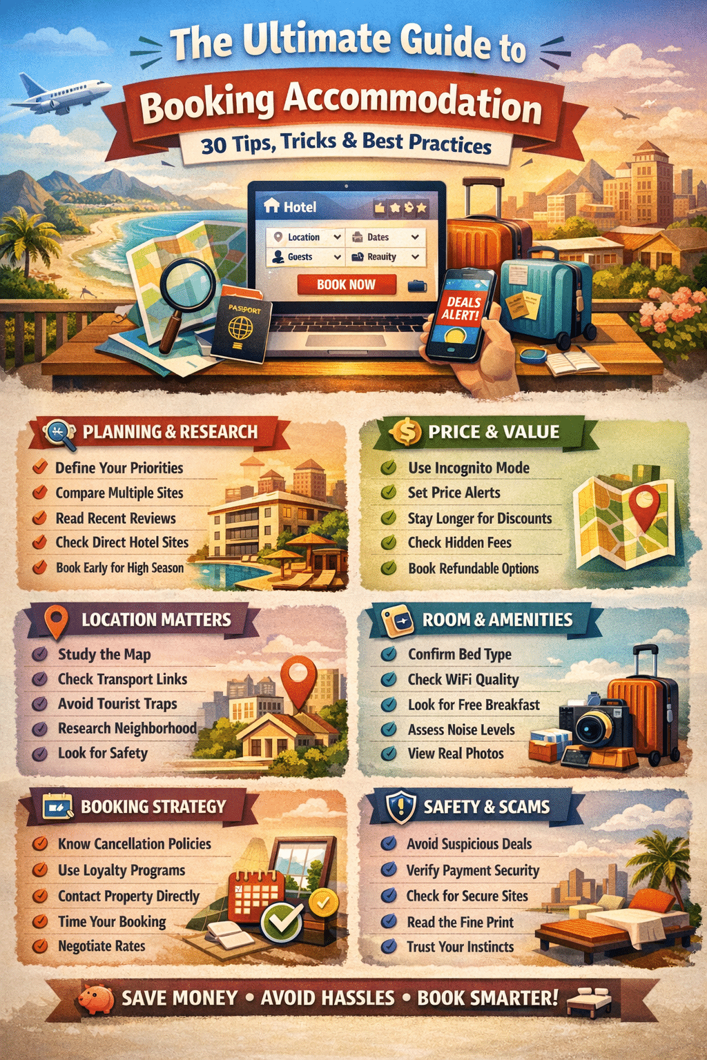 The Ultimate Guide to Booking Accommodation 30 Tips, Tricks & Best Practices
