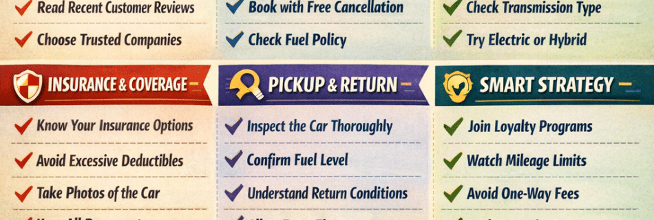 The Ultimate Guide to Booking Car Hire 30 Tips, Tricks & Best Practices