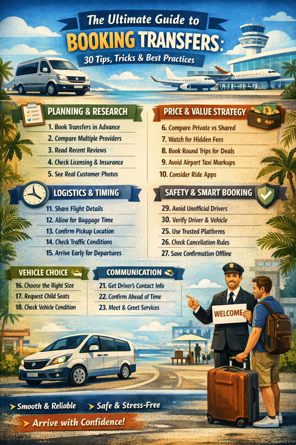 The Ultimate Guide to Booking Transfers 30 Tips, Tricks & Best Practices