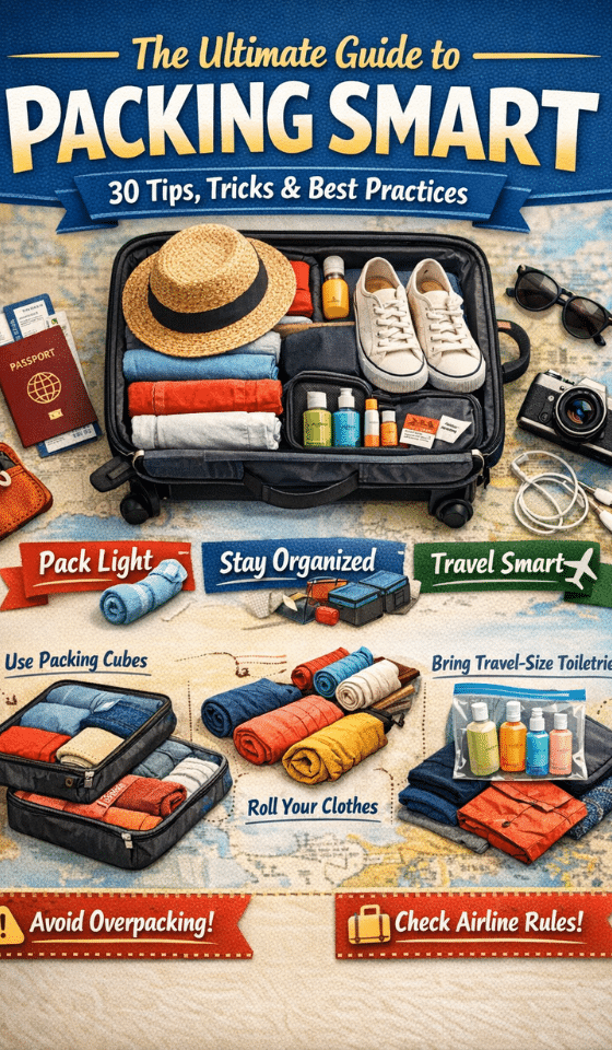 🎒 The Ultimate Guide to Packing Smart 30 Tips, Tricks & Best Practices